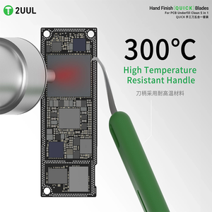 Lame de démontage rapide pour CPU NAND 2UUL DA22, ensemble de couteaux à démonter 5 en 1, grattoir pour puces, couteau à démonter, réparation de téléphones mobiles, pelle pour puces de carte mère - Product Image 5
