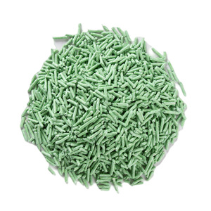 中国工厂2.0毫米条状无尘结块可冲水豆腐猫砂多重量级猫砂盆SY品牌 - Product Image 4