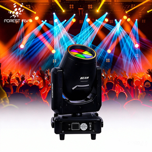 Projecteur de scène mobile 250W DMX 512 Beam 250 pour mini-scène, DJ, discothèque, lumière blanche à CRI <span class=keywords><strong>90</strong></span> élevé, idéal pour hôtels, mariages et soirées dansantes - Product Image 1