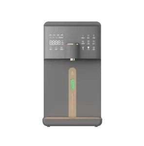 4-stufige Ro-Wasserreinigungsmaschine alkaliner Filter Wasserstoff-Wasser heiß-kalt-Wasser-Dispenser Desktop