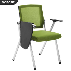 Sedia da Ufficio di Alta Qualità con Schienale in Rete, Struttura Pieghevole, Senza Ruote, per Scrivania e Conferenze - Product Image 6