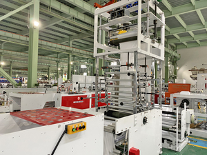 Máy Làm Túi Nhựa Tự Động Đóng Kín Đáy <span class=keywords><strong>LDPE</strong></span> Polythene Để Làm Máy Làm Túi Mua Sắm Bằng Nhựa Có Tay Cầm Vòng Mềm - Product Image 6