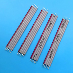 Jinfengsheng Gray Ribbon Cable 1.27mm Pitch Red Edge Flat Cable For Led <b>Strip</b> Light Connection - Product Image 1