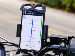 Handlebar Mobile Device Mount Cooler with Cooling Fan Stable <b>Clamp</b> for Motorcycle E-bike Scooter Bicycle - Product Image 4