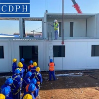 Edificios de Oficinas Educativas Modulares |   Edificios Prefabricados Portátiles para Escuelas y Oficinas, Estructura de Acero Galvanizado, Tamaños Personalizables