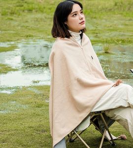 Wholesale Wearable <b>Blanket</b> Portable <b>Body</b> Warmer <b>Blankets</b> Heating Shawls USB Heated Shawl for Home Office Outdoor - Product Image 1