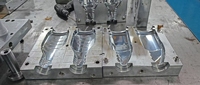 Machine de soufflage semi-automatique à bas prix pour la fabrication de bouteilles PET 2L, avec moteur PLC et roulement, haute productivité