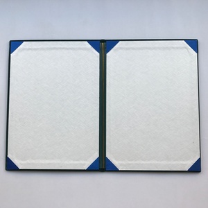 New Arrival tùy chỉnh lá dập nhung bằng tốt nghiệp bìa A4 tập tin tốt nghiệp thư mục - Product Image 5