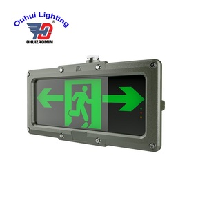 ไฟฉุกเฉิน LED พร้อมใบรับรอง ATEX ป้ายทางออกป้องกันการระเบิดสำหรับติดผนัง - Product Image 2