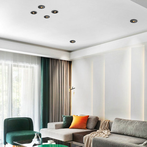 Lámpara LED Comercial Empotrada en el Techo, Iluminación Interior sin Marco, Alimentación por CA, Regulable, Aluminio, 4100K, Blanco Neutro, CRI 90, IP20 - Product Image 1