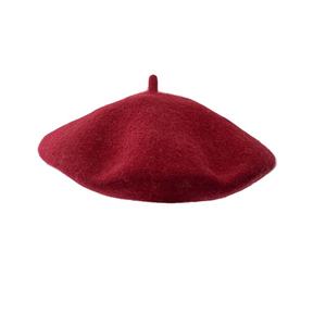 Boina <span class=keywords><strong>de</strong></span> <span class=keywords><strong>lana</strong></span> a la moda para mujer y niña, <span class=keywords><strong>gorro</strong></span> <span class=keywords><strong>de</strong></span> boina francesa, <span class=keywords><strong>gorro</strong></span> <span class=keywords><strong>de</strong></span> Color sólido - Product Image 5