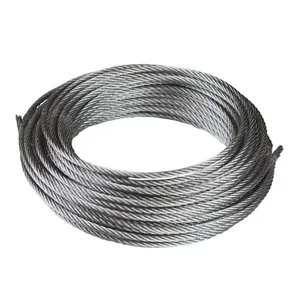 EN 10138-3 filo di acciaio 19 fili filo di acciaio precompresso di grande diametro per supporto tunnel cavo di ancoraggio filo pc
