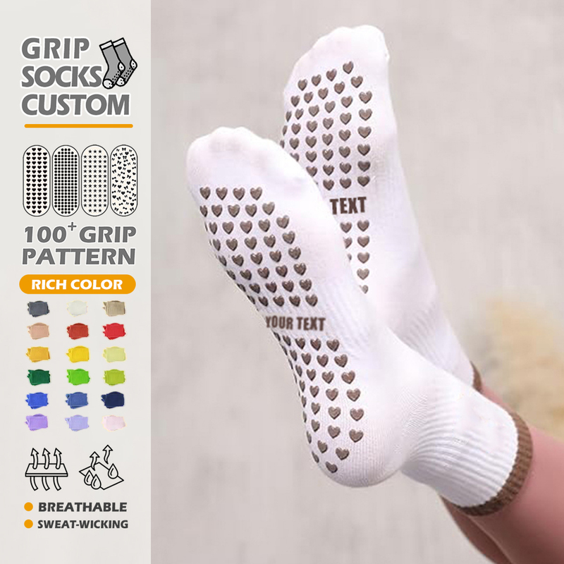Custom Silicone Pilates Ballet Sock Cotton