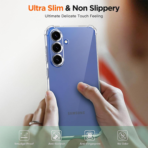 <span class=keywords><strong>Coque</strong></span> en silicone TPU antichoc pour Samsung <span class=keywords><strong>Galaxy</strong></span> S25 Edge S24 S23 <span class=keywords><strong>S21</strong></span> FE S22 Ultra Plus <span class=keywords><strong>5G</strong></span> <span class=keywords><strong>coque</strong></span> souple transparente Ultra mince - Product Image 3