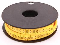 Étiquettes de marquage pour câbles plats ronds en PVC de la série EC-J
