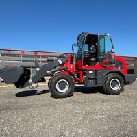 Chine Zl20 Zl-16f Zl-10 1tonne 800kg chargeuse sur pneus compacte articulée petite mini chargeuse frontale mini chargeuse sur pneus à vendre