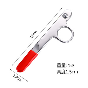 Stainless Steel <b>Thread</b> Trimmer Scissors Straight Head For Sewing Craft Use - Product Image 4
