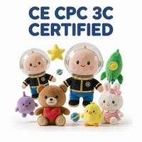 Jouets en peluche personnalisés OEM ODM : Singe Astronaute, Fusée Saturne, Étoile – Vente en gros