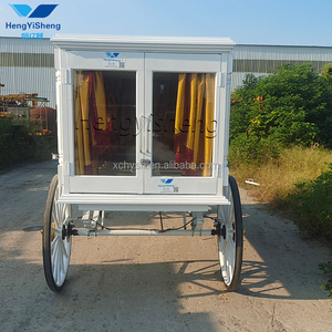 Majestic White Corbillard funéraire électrique Van Transport spécial à vendre Entraîneur funéraire à cheval - Product Image 3