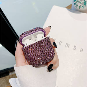 Di lusso di Bling del Diamante di Bling di Caso Della Copertura Per <span class=keywords><strong>Airpods</strong></span> Auricolare Coperchio di Protezione - Product Image 5