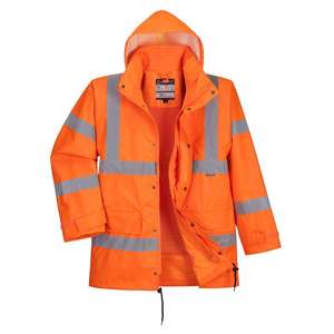 PORTWEST - RT63ORRXXL Chaqueta naranja de tráfico (interactiva) transpirable de alta visibilidad-EAN 5036108275397 ROPA DE TRABAJO DE LA 2017 - Product Image 1