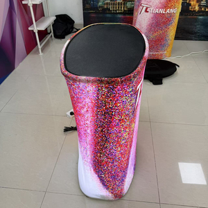 Vừa khuyến mãi vải tùy chỉnh pop-up gian hàng di động triển lãm thương mại triển lãm tường hiển thị đứng - Product Image 5