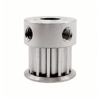 Poulie de distribution en aluminium personnalisable OEM/ODM GT2 16T, alésage 5 mm, largeur de courroie 6 mm pour imprimante 3D, pièces de haute précision pour axe Z