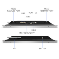 18,5 Zoll AIO PCAP Touch Tablet-PC RK3288 Aluminium Reines Flachdesign Android AMD RAMBO Industrieller All-in-One Panel-PC
