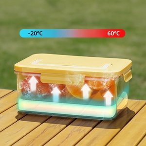 Multifunctional Sealed Refrigerated Lunch <b>Box</b> Portable Fresh-Keeping <b>Box</b> Food Grade <b>Large</b> Capacity Portable Picnic <b>Box</b> - Product Image 2