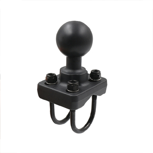 Armrest Fixed <b>Bracket</b> U-bolt Mounts Double U-shaped Ball Head Base Circular Tube Fixed <b>Bracket</b> - Product Image 4