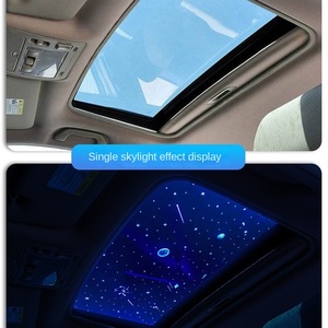 Éclairage intérieur de <span class=keywords><strong>voiture</strong></span> Sky Star Panoramic Roof Film Auto Atmosphere Lamp for Ceiling Roof Modification Vehicle Decorative Lamp - Product Image 6
