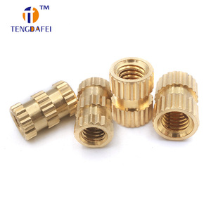 Écrou à filetage intégré Tengdafei C3604, filetage pouce UNC, droit, entièrement fileté, en métal, compatible, passivation naturelle - Product Image 3