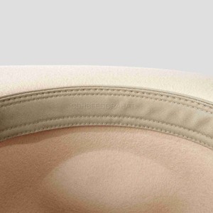 100% Wool Felt <b>Hat</b> Adjustable Cowboy <b>Hat</b> Stiffness Wide Brim Wholesale Fedora <b>Hats</b> Multiple Colors Unisex Style - Product Image 6