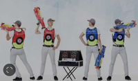 Système de jeu interactif IPS, lampes de jeu, gilets IPS, veste de tir, cible pour produits gonflables