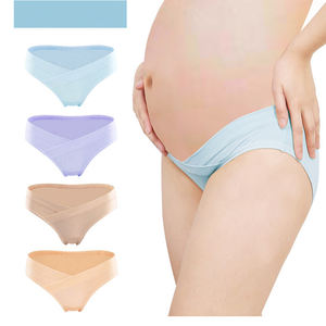 महिलाओं मातृत्व Pregnanting कपास तहत टक्कर अंडरवियर गर्भवती संक्षिप्त अंडरवियर पैंटी मातृत्व जाँघिया - Product Image 2