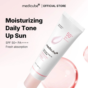 medicube PDRN Pink Tone up Sun <span class=keywords><strong>Cream</strong></span> SPF 50+ PA++++ 50ml Protetor Solar Iluminador Antienvelhecimento com Colágeno - Product Image 3