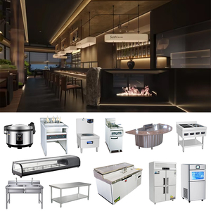 Equipo de Cocina Comercial para Restaurante de Sushi, Barra, Equipo para Restaurante Japonés, Parrilla y Equipo de Refrigeración - Product Image 2