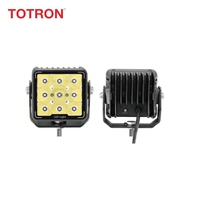 Faro LED Cubo Quadrato 45W 6000K a Fascio Concentrato per Veicoli Fuoristrada, UTV, Camion, Costruzioni