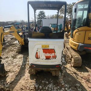 <span class=keywords><strong>Mini</strong></span> pelleteuse électrique sur chenilles <span class=keywords><strong>Bobcat</strong></span> <span class=keywords><strong>E17</strong></span> d'occasion, de taille compacte avec une grande profondeur de creusement, conçue pour l'efficacité et la mobilité - Product Image 6