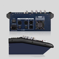 Amplificateurs stéréo professionnels 4CH 250W Console de mixage Amplificateur de mixage de karaoké Audio de haute qualité