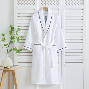 <span class=keywords><strong>Albornoz</strong></span> Elegante de Verano al Mejor Precio al por Mayor, Suave y Grueso, Diseño Jacquard Completo, 100% Algodón, Color Personalizado para <span class=keywords><strong>Mujer</strong></span> - Product Image 1