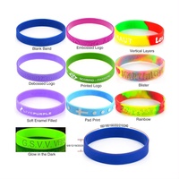 Fabricantes de Pulseras con Diseño de Logotipo Gratuito, Pulseras de Goma Personalizadas Coloridas, Pulseras Elásticas de Silicona