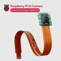 Caméra IA officielle d'origine Raspberry Pi avec capteur IMX500, MCU RP2040, alimentation 5V, sans antennes