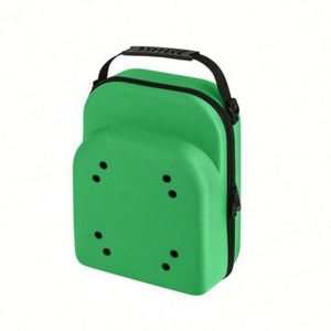 China Factory Customized Logo EVA Waterproof <b>Hat</b> Case Zipper Closure for Travel Baseball Caps Storage Organizer Box Shoulder - Product Image 6