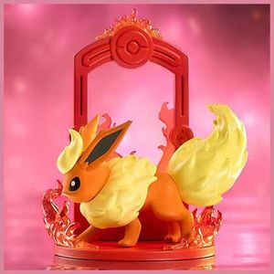 Authentique Funism Pokemoned Eevee Blind Box 9PCS PVC Action Figures Collectible <span class=keywords><strong>Mini</strong></span> Decor Toys Kid Gift Anime Kawaii Display Set - Product Image 4