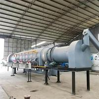 Four de carbonisation continu 500 kg/h pour la fabrication de briquettes de bois et de charbon de bois