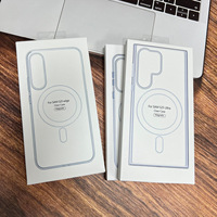 Coque de téléphone portable transparente antichoc avec charge magnétique sans fil pour Samsung Galaxy S26 S25 Ultra A07 A17 A56 A57