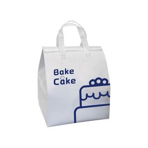 Sac isotherme non tissé personnalisé avec logo, doublure en aluminium, sac thermique pour la livraison de nourriture et les pique-niques - Product Image 5