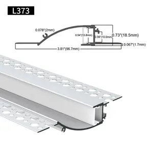 96.9*35.3M Cho Đèn Tuyến Tính Cho Tủ Trần Bộ Tản Nhiệt Đùn Kênh Alu Bộ Khuếch Tán PC Đèn LED Lõm Nhôm Định Hình