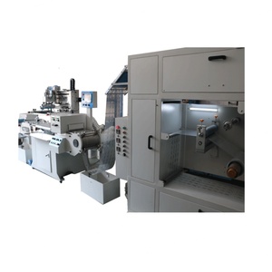 Nouvelle machine d'impression sérigraphique automatique rouleau-à-rouleau haute vitesse et haute précision pour tubes de cartes de visite couleur unie avec moteur PLC - Product Image 5